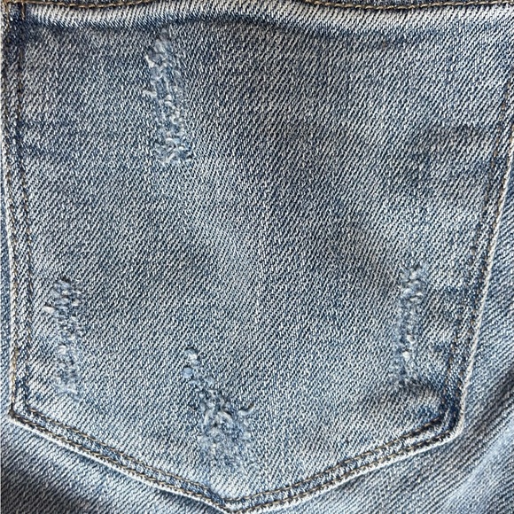 NWOT Kut from the Kloth Distressed Reese Ankle Straight Let Raw Hem Jeans Sz 4 - Picture 12 of 15